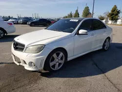 Salvage cars for sale at Rancho Cucamonga, CA auction: 2010 Mercedes-Benz C300