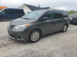 Salvage cars for sale from Copart Northfield, OH: 2011 Toyota Sienna XLE