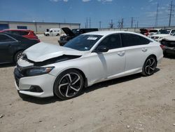 Honda Accord Sport salvage cars for sale: 2022 Honda Accord Sport