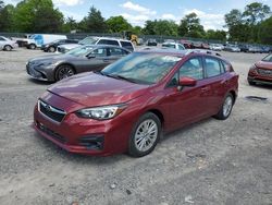 Salvage cars for sale at Madisonville, TN auction: 2018 Subaru Impreza Premium