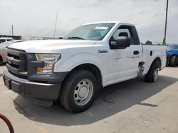 Salvage trucks for sale at Grand Prairie, TX auction: 2016 Ford F150