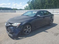 Salvage cars for sale at Dunn, NC auction: 2010 Lexus IS 250