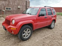Vehiculos salvage en venta de Copart Rapid City, SD: 2004 Jeep Liberty Limited