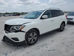 Nissan Pathfinder s Vehiculos salvage en venta: 2017 Nissan Pathfinder S