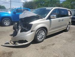 Salvage cars for sale at Moraine, OH auction: 2016 Chrysler Town & Country Touring L