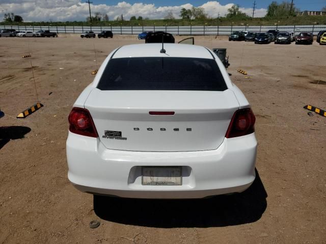 2012 Dodge Avenger SE