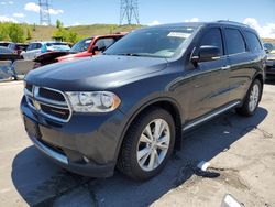 Salvage cars for sale from Copart Littleton, CO: 2013 Dodge Durango Crew