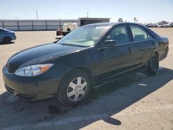 Salvage cars for sale from Copart Fresno, CA: 2003 Toyota Camry LE