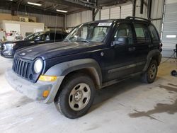 Salvage cars for sale from Copart Rogersville, MO: 2006 Jeep Liberty Sport