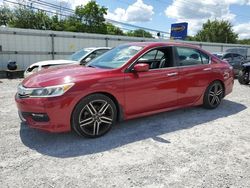 Salvage cars for sale at auction: 2017 Honda Accord Sport