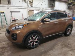 Salvage cars for sale at Casper, WY auction: 2018 KIA Sportage SX