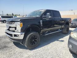 Salvage trucks for sale at Mentone, CA auction: 2017 Ford F250 Super Duty