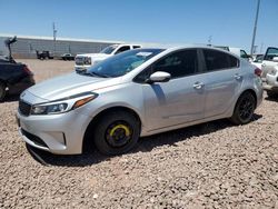 Salvage cars for sale from Copart Phoenix, AZ: 2018 KIA Forte LX