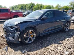 Salvage cars for sale from Copart Chalfont, PA: 2023 Audi E-TRON S Sportback Prestige