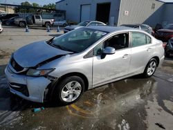 Honda salvage cars for sale: 2013 Honda Civic LX