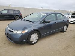 Salvage cars for sale from Copart San Martin, CA: 2006 Honda Civic Hybrid