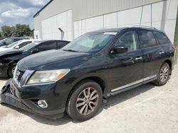Salvage cars for sale at Apopka, FL auction: 2015 Nissan Pathfinder S