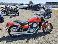 Salvage motorcycles for sale at Antelope, CA auction: 2005 Kawasaki 1600 Meanstreak