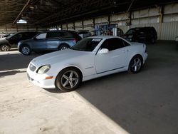 Salvage cars for sale at Phoenix, AZ auction: 2001 Mercedes-Benz SLK 230 Kompressor