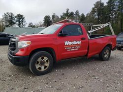 Salvage trucks for sale at West Warren, MA auction: 2014 Toyota Tundra SR