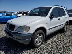 Mercedes-Benz slk-Class salvage cars for sale: 1999 Mercedes-Benz ML 320