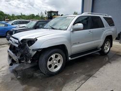 Salvage cars for sale at Duryea, PA auction: 2003 Toyota 4runner Limited