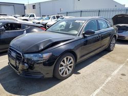 Salvage cars for sale from Copart Vallejo, CA: 2013 Audi A6 Premium Plus