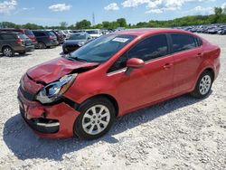 Salvage cars for sale at Franklin, WI auction: 2017 KIA Rio LX