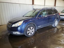 Subaru Outback salvage cars for sale: 2010 Subaru Outback 2.5I Premium