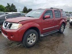 Salvage cars for sale at Moraine, OH auction: 2008 Nissan Pathfinder S