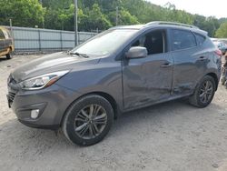 Salvage cars for sale at Hurricane, WV auction: 2015 Hyundai Tucson Limited