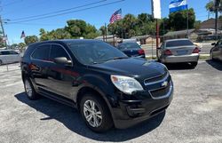 Salvage cars for sale at Apopka, FL auction: 2011 Chevrolet Equinox LS