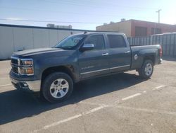 Salvage cars for sale at Anthony, TX auction: 2014 Chevrolet Silverado K1500 LTZ