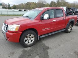 Salvage cars for sale from Copart Assonet, MA: 2006 Nissan Titan XE
