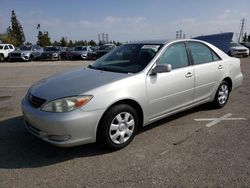 Salvage cars for sale from Copart Rancho Cucamonga, CA: 2003 Toyota Camry LE