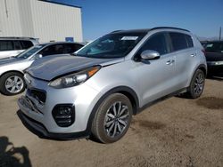 Salvage cars for sale from Copart Tucson, AZ: 2018 KIA Sportage EX