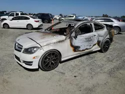 Mercedes-Benz salvage cars for sale: 2012 Mercedes-Benz C 350