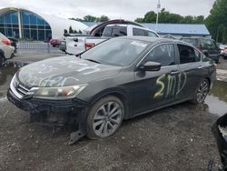 Salvage cars for sale from Copart East Granby, CT: 2013 Honda Accord Sport