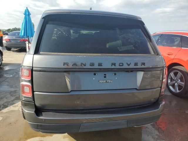 2018 Land Rover Range Rover HSE