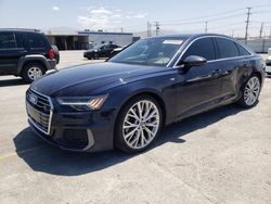 Salvage cars for sale from Copart Sun Valley, CA: 2019 Audi A6 Prestige