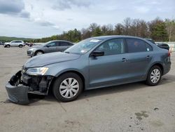 Salvage cars for sale at Brookhaven, NY auction: 2013 Volkswagen Jetta Base