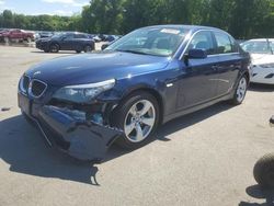 Salvage cars for sale at Glassboro, NJ auction: 2008 BMW 528 I