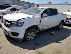 Salvage cars for sale from Copart Vallejo, CA: 2016 Chevrolet Colorado
