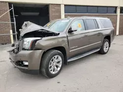 Salvage cars for sale from Copart Wheeling, IL: 2016 GMC Yukon XL C1500 SLT