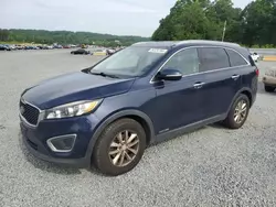 Salvage cars for sale at Concord, NC auction: 2016 KIA Sorento LX