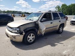 Salvage cars for sale at Dunn, NC auction: 2004 Chevrolet Trailblazer LS