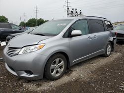 Toyota Sienna LE salvage cars for sale: 2015 Toyota Sienna LE