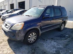Salvage cars for sale from Copart Jacksonville, FL: 2005 Honda CR-V EX