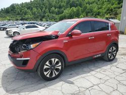 Salvage cars for sale at Hurricane, WV auction: 2013 KIA Sportage SX