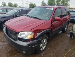 Salvage cars for sale at Elgin, IL auction: 2005 Mazda Tribute S